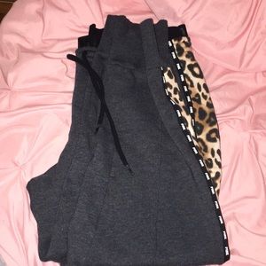 VS PINK joggers